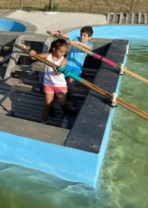 Foso de remo en CastroPark